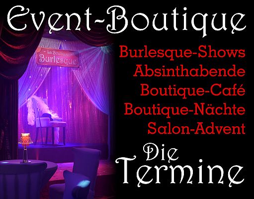 alle termine der eventboutique burlesque